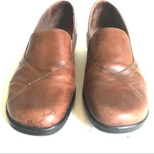 Clark’s Woman’s Brown Leather Comfort Loafer